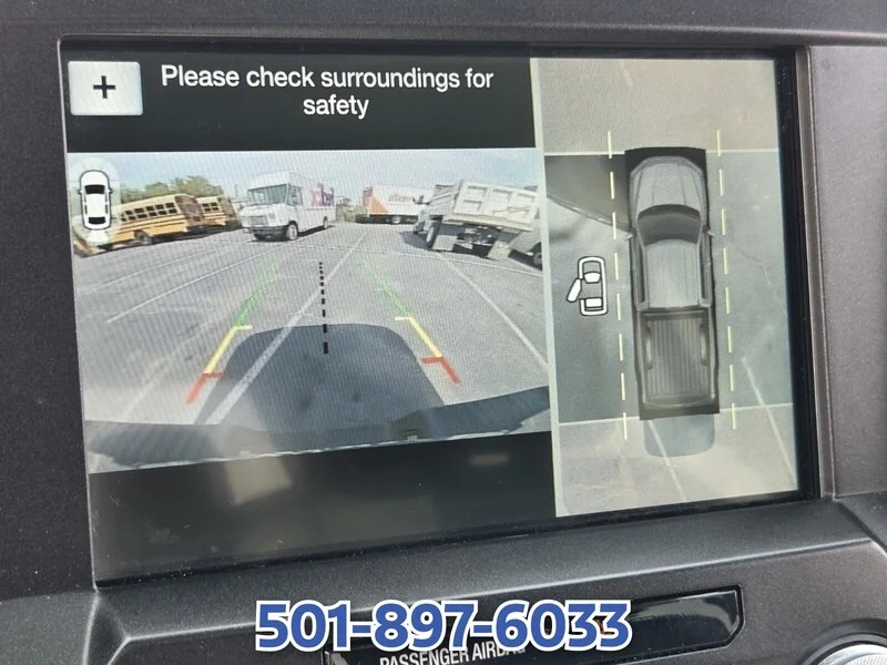 Used 2018 Shadow Black FORD LARIAT 4WD SUPERCREW 5.5