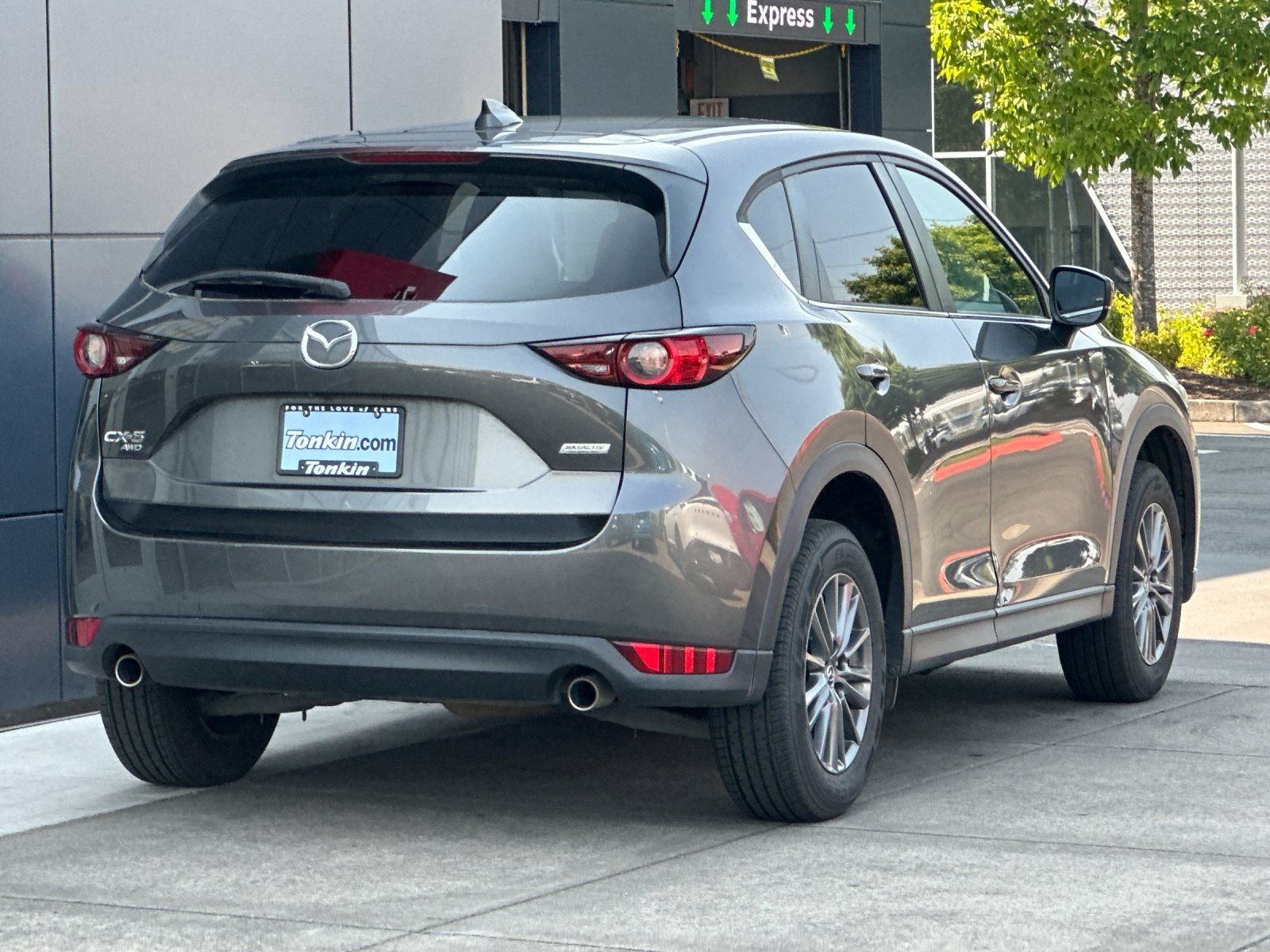 Used 2019 Machine Gray Metallic Mazda Touring image 3