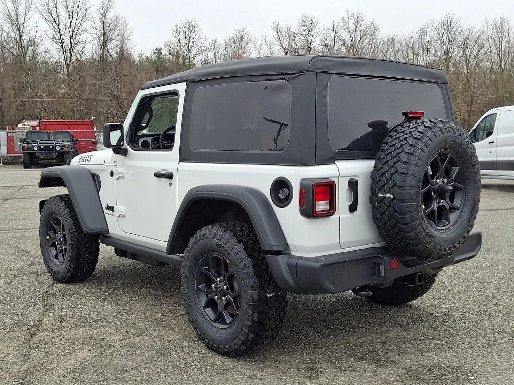 New 2026 Bright White Clear-Coat Exterior Paint Jeep Willys image 6
