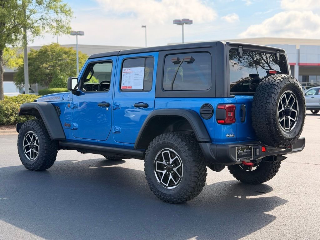 Used 2024 Blue Jeep Rubicon image 12