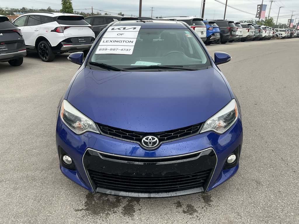 Used 2015 Blue Crush Metallic Toyota S Premium image 3
