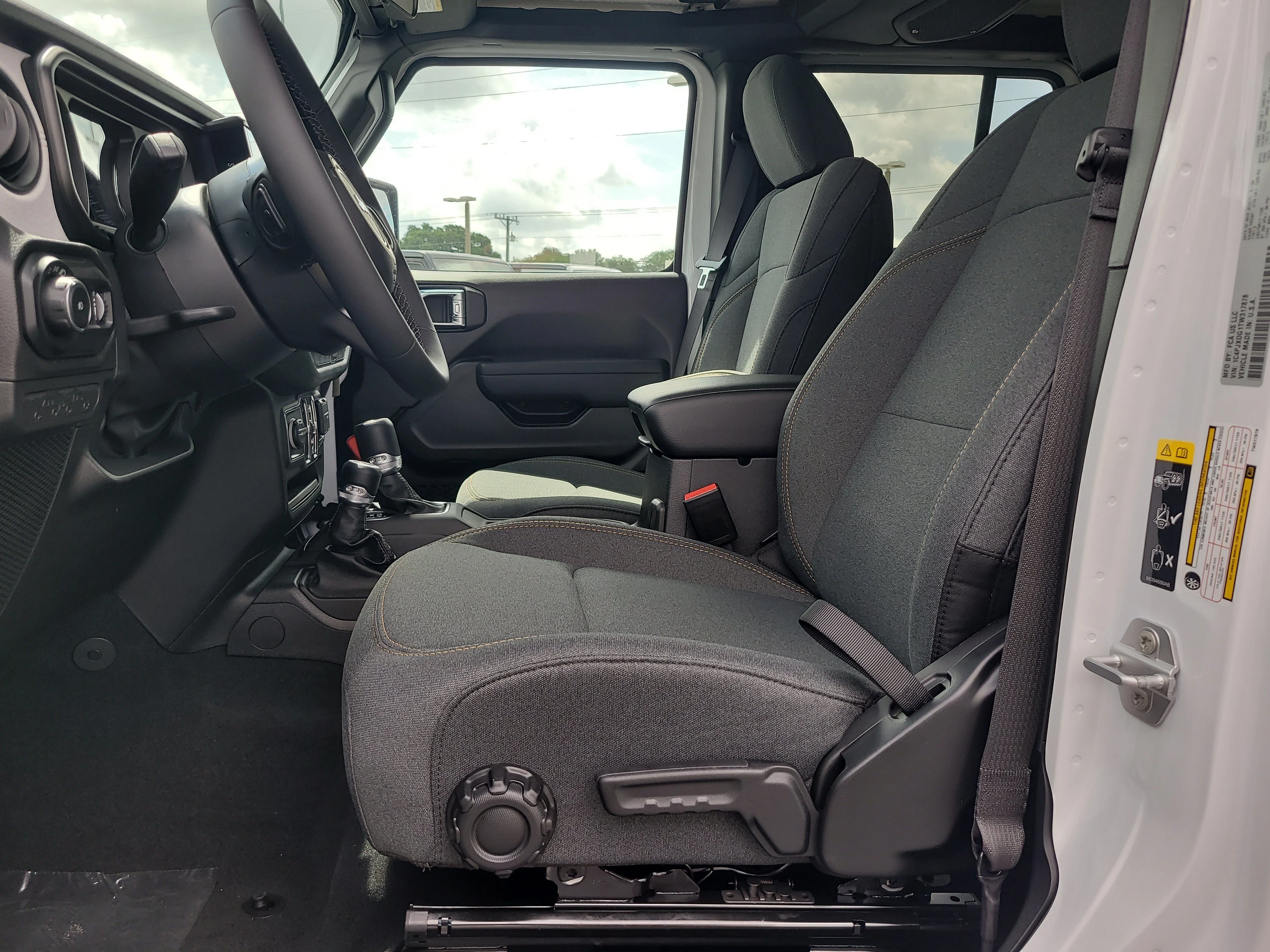 New 2026 Bright White Clearcoat Jeep Sport S image 13