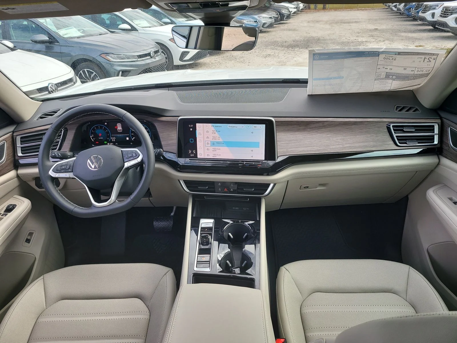 New 2026 Opal White Pearl Volkswagen 2.0T SEL image 15