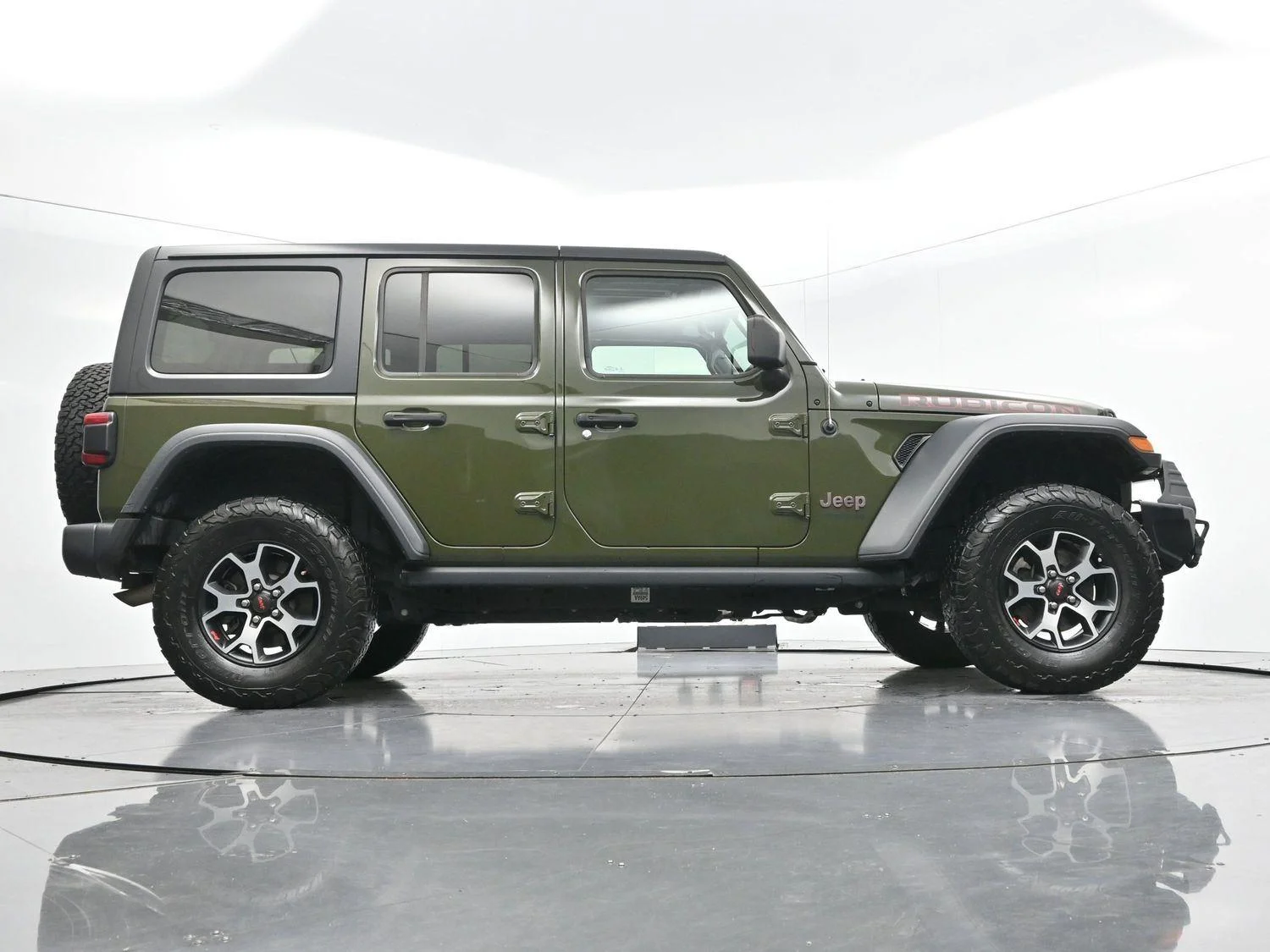 Used 2021 Sarge Green Clearcoat Jeep Unlimited Rubicon image 51