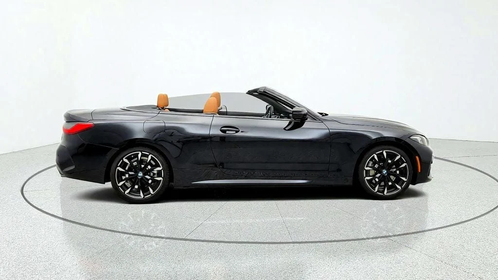 Used 2026 Black Sapphire Metallic BMW 430i xDrive Convertible w/ M Sport & Premium Pkgs image 4
