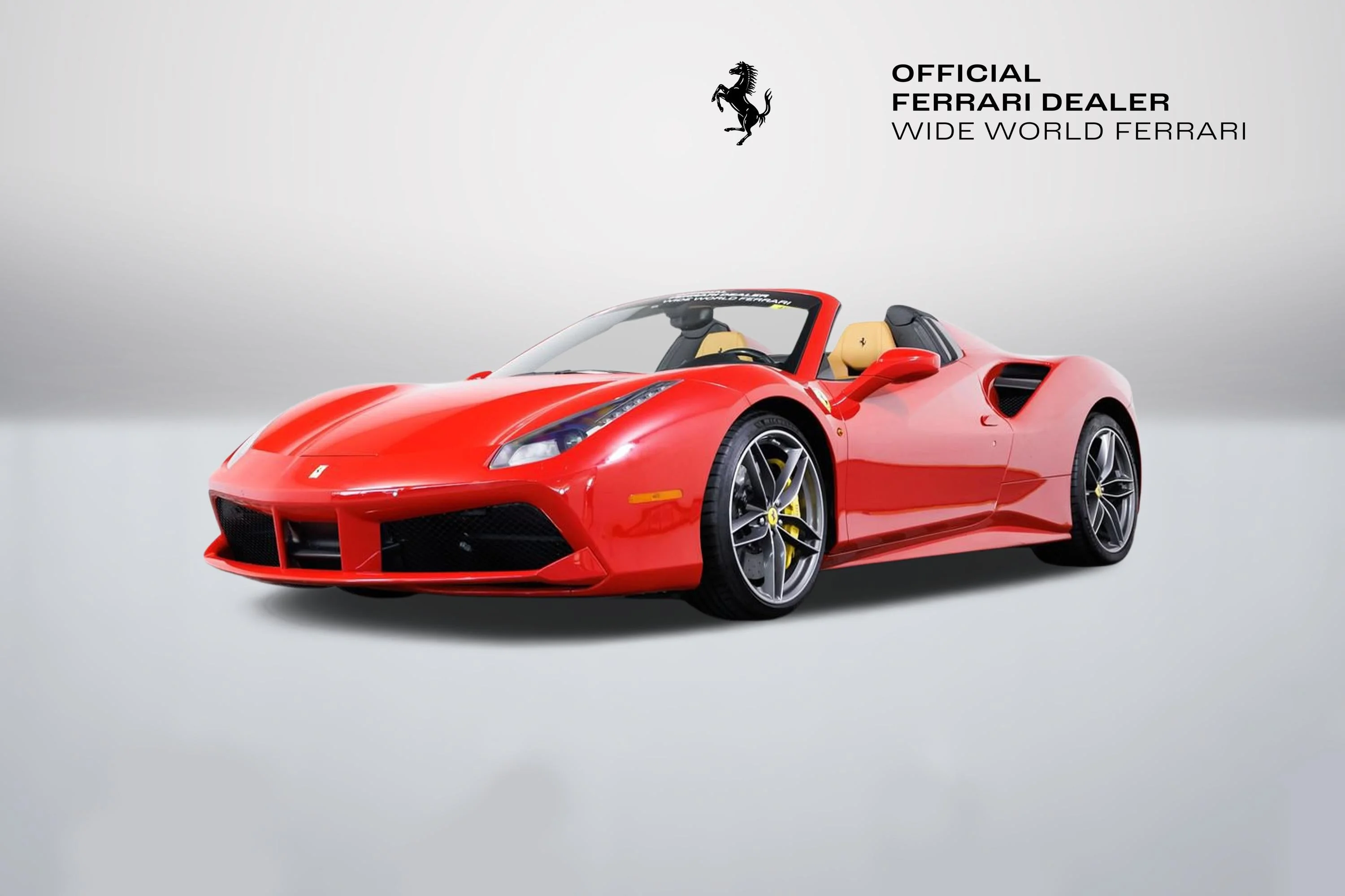 Certified Used 2018 Rosso Corsa Ferrari Base image 1