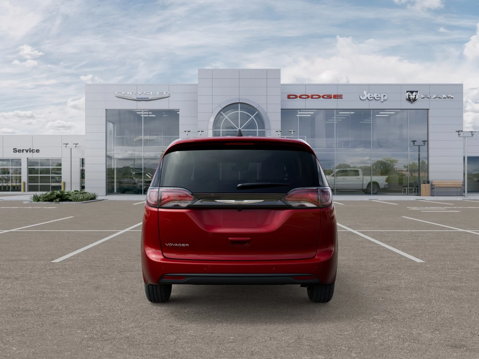 New 2026 Red Hot Pearl-Coat Exterior Paint Chrysler LX image 37