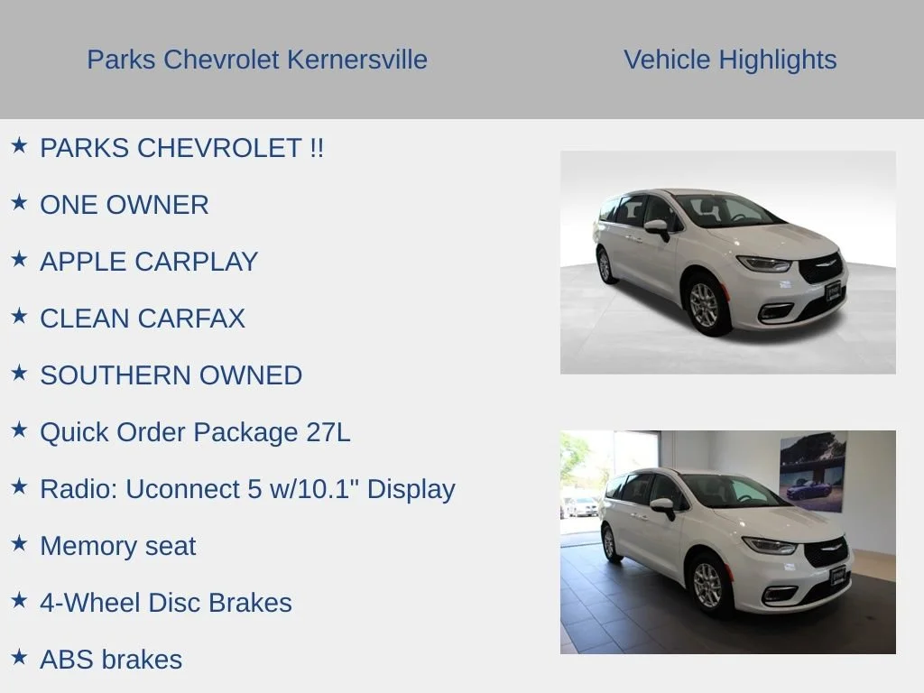 Used 2023 White Chrysler Touring L image 5