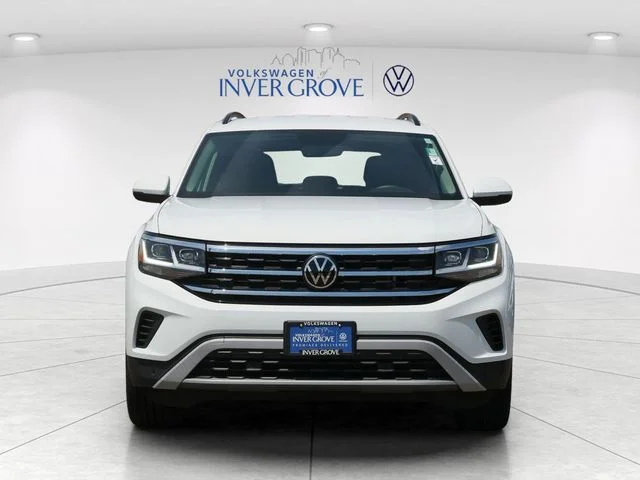 Certified 2023 Volkswagen Atlas SE w/Tech with VIN 1V2HR2CA2PC554866 for sale in Inver Grove Heights, Minnesota
