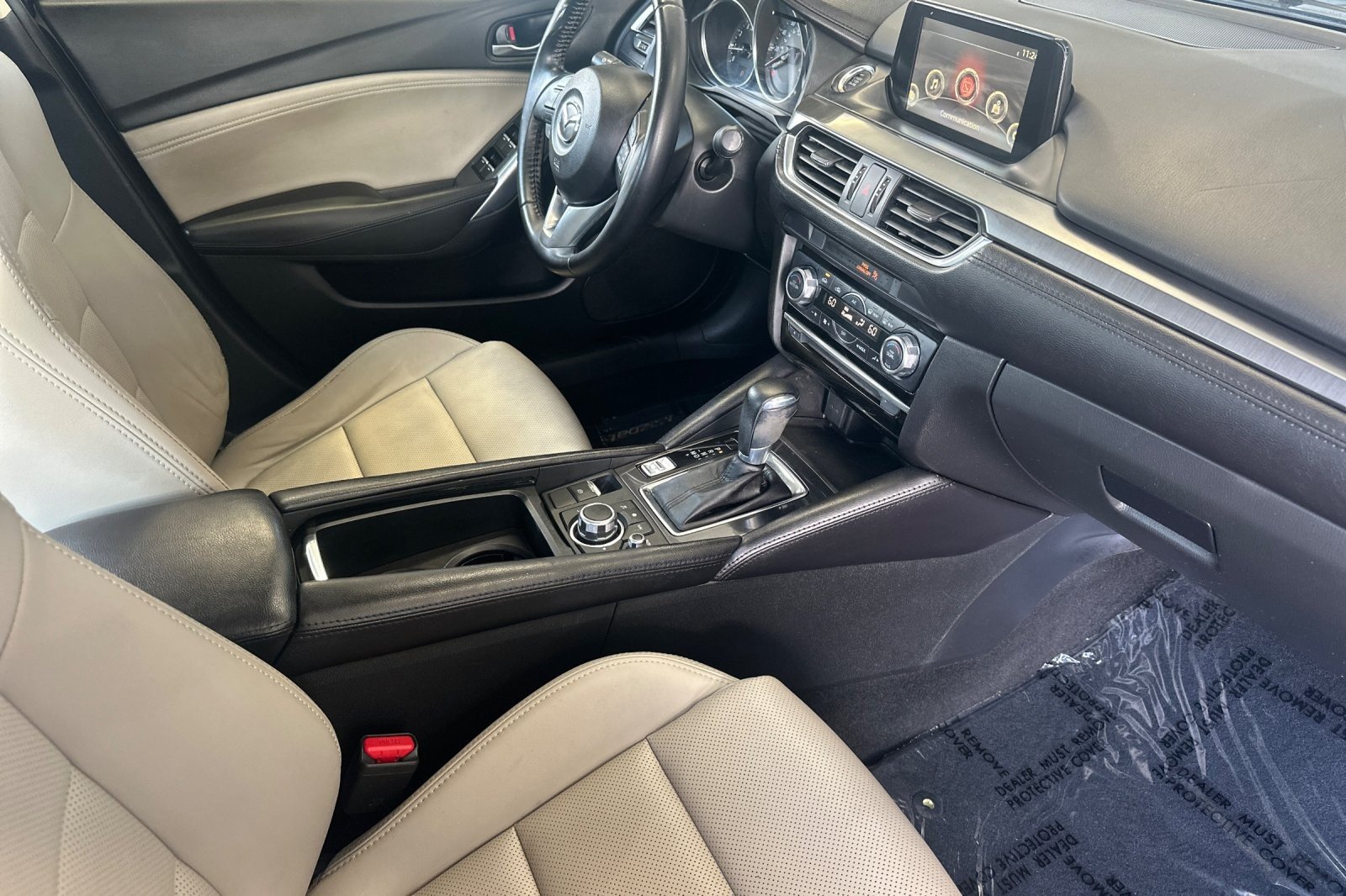 Used 2016 SNOWFLAKE WHITE PEAR Mazda i Touring image 14
