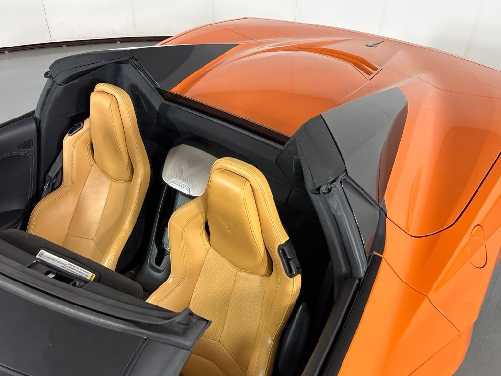 Used 2022 Orange Chevrolet Stingray image 13