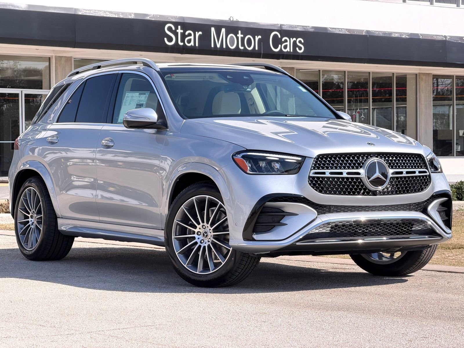 New 2026 Cirrus Silver Metallic Mercedes-Benz GLE 350 image 1