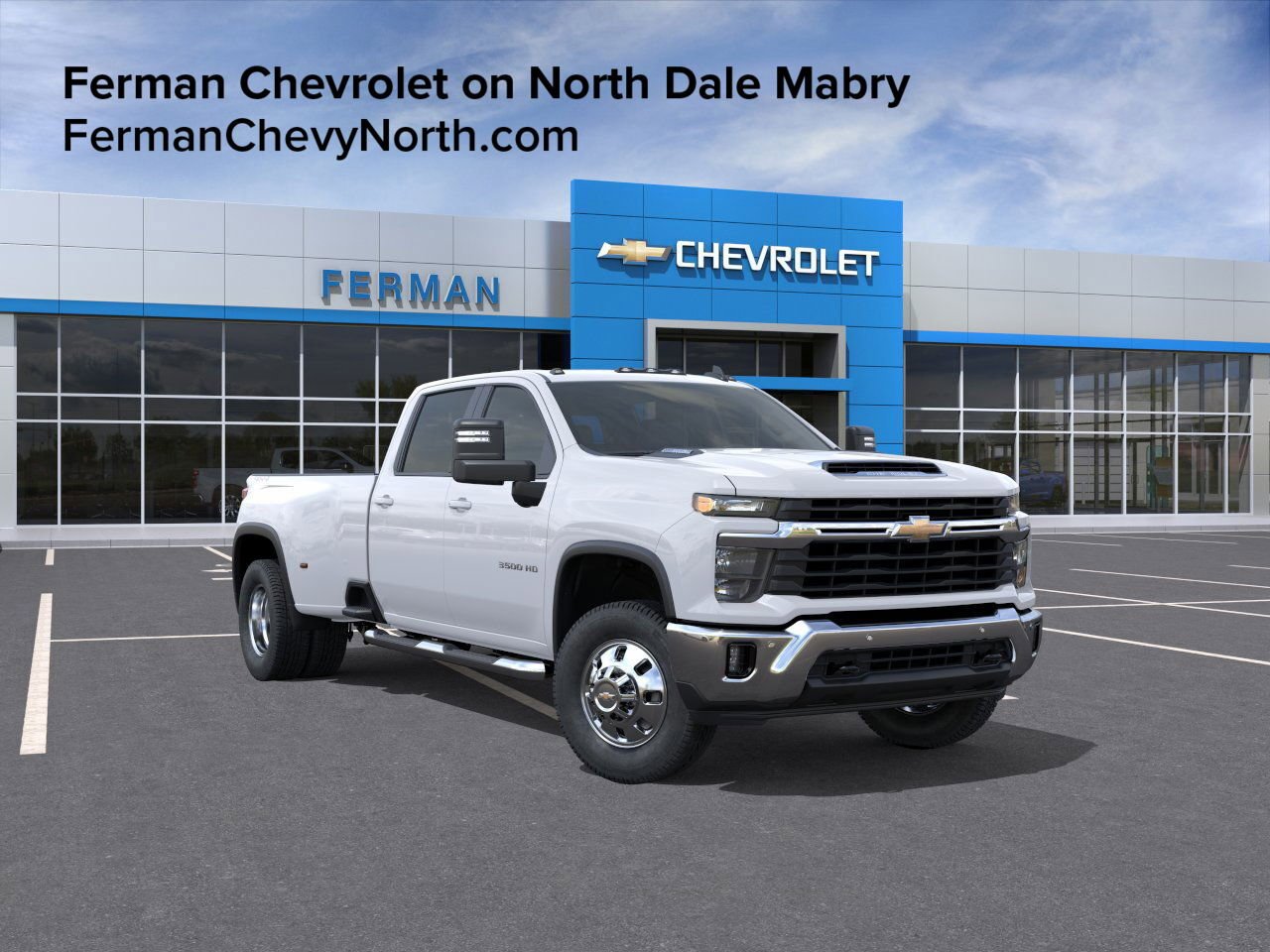 New 2026 Summit White Chevrolet LT DRW image 1