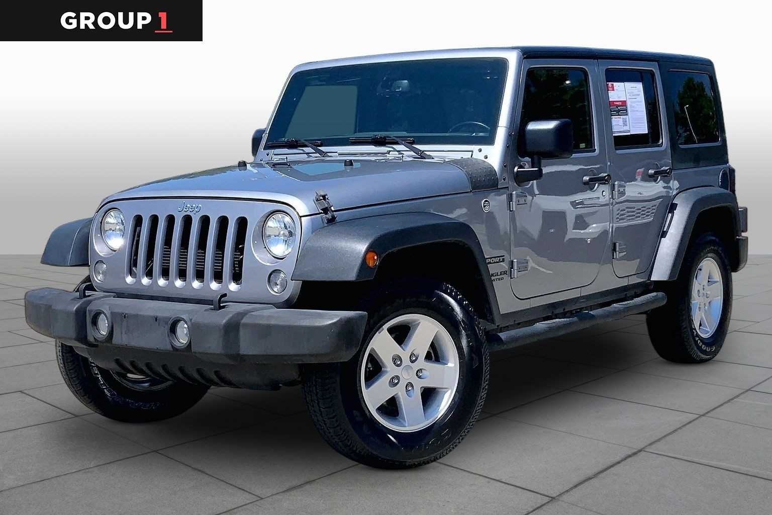Pre-Owned 2017 Jeep Wrangler Unlimited Sport