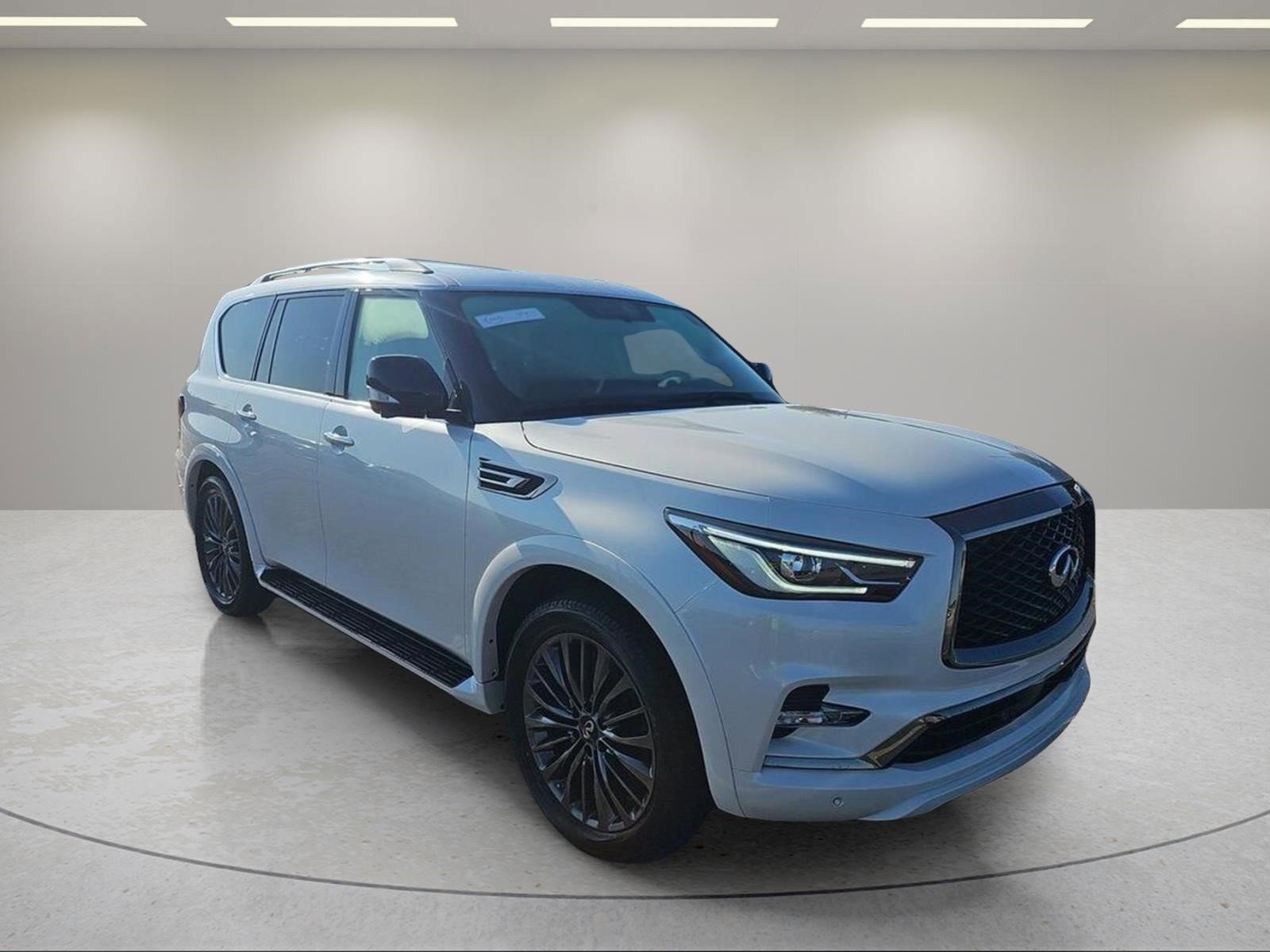 Used 2023 Moonstone White INFINITI PREMIUM SELECT image 2