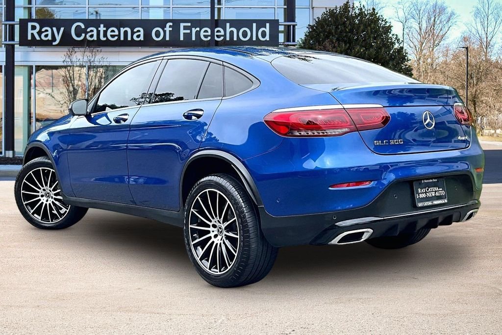 Certified Used 2023 Blue Mercedes-Benz GLC 300 Coupe image 12