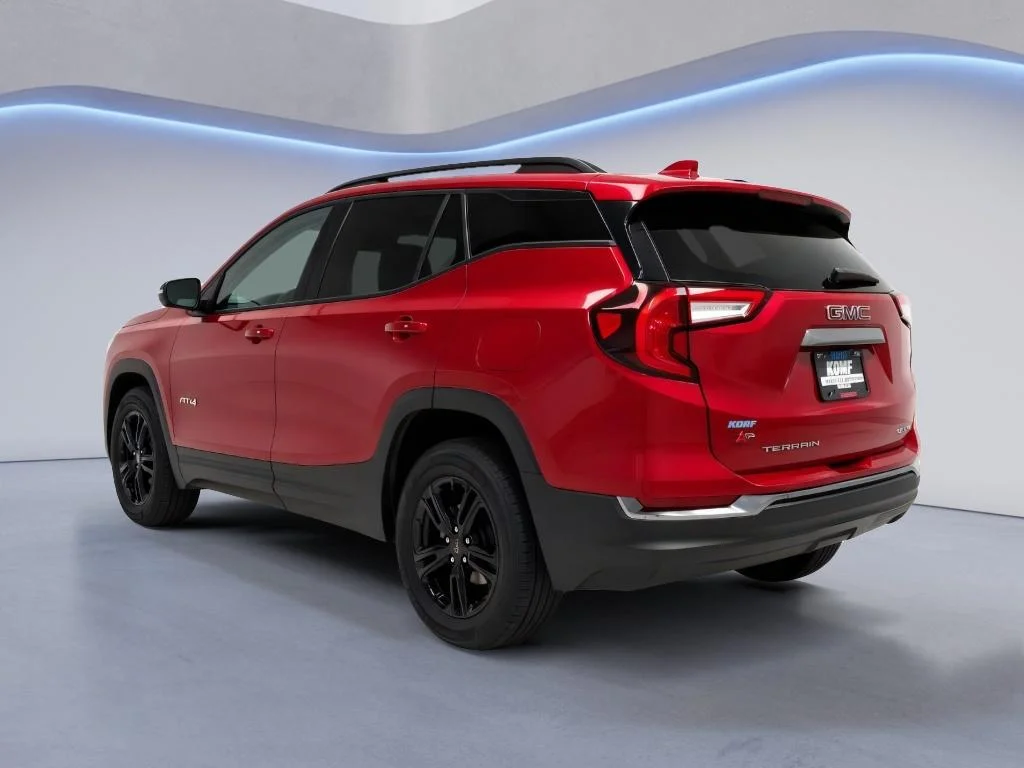 Used 2023 Volcanic Red Tintcoat GMC AT4 image 7