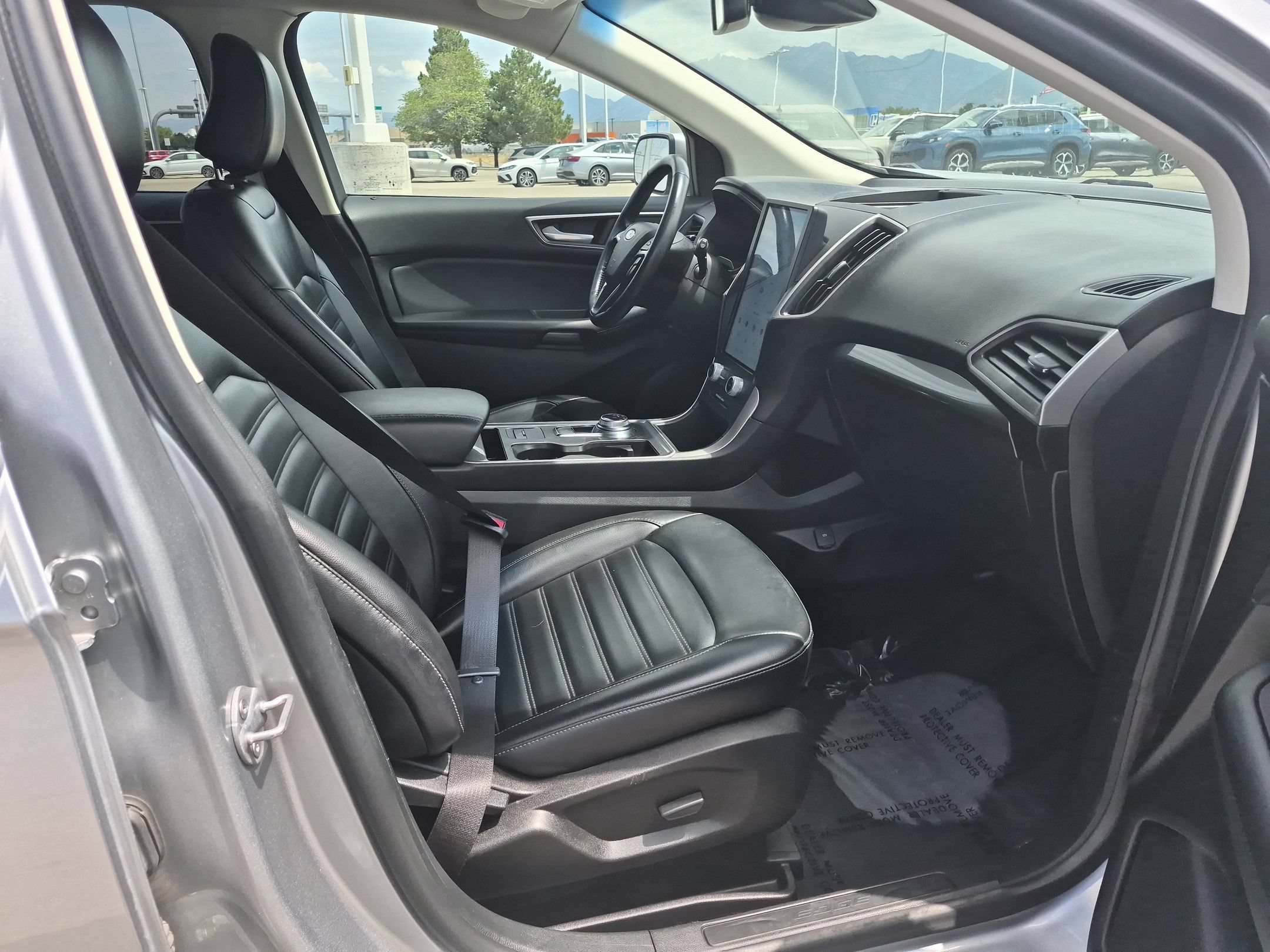 Used 2023 Iconic Silver Metallic Ford SEL image 31