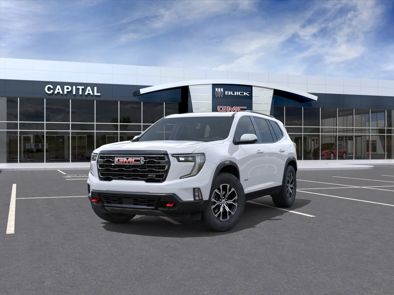 New 2026 Summit White GMC AT4 AWD image 8