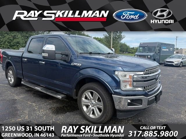 Used 2019 Blue Ford Platinum image 1