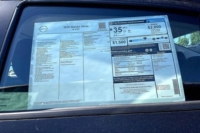 2025 Nissan Versa Sedan S - Photo 26