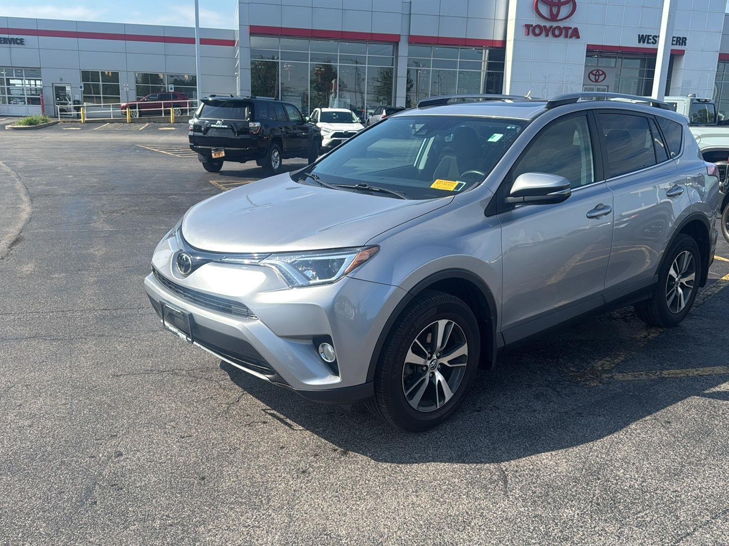 Used 2017 Silver Sky Metallic Toyota XLE image 3