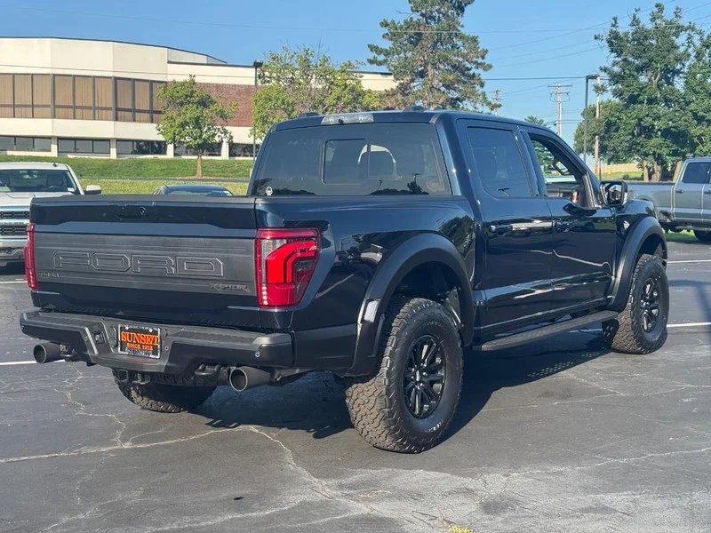 Used 2026 Antimatter Blue Metallic Ford Raptor image 3