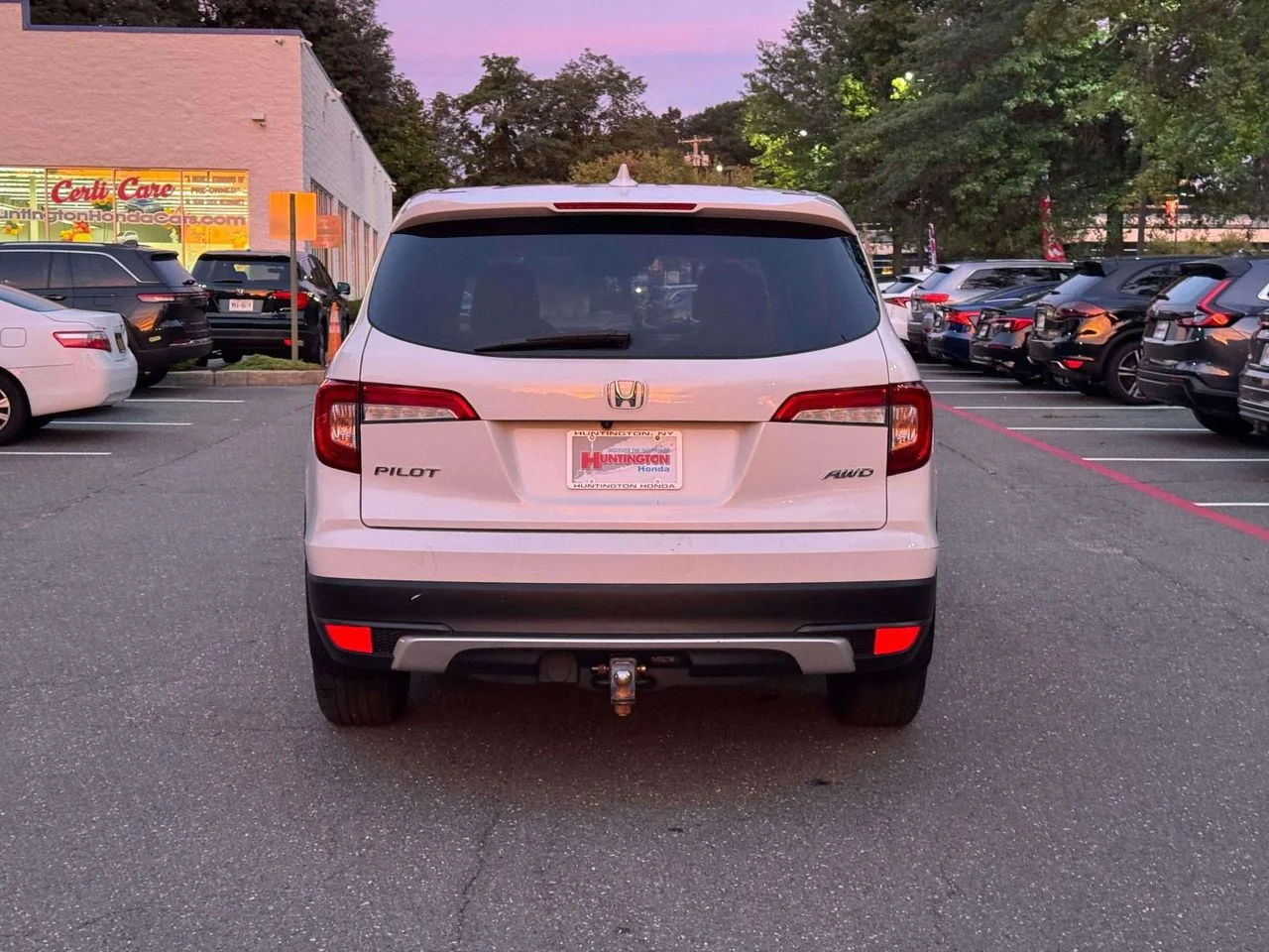 Used 2020 Platinum White Pearl Honda AWD EX-L image 6