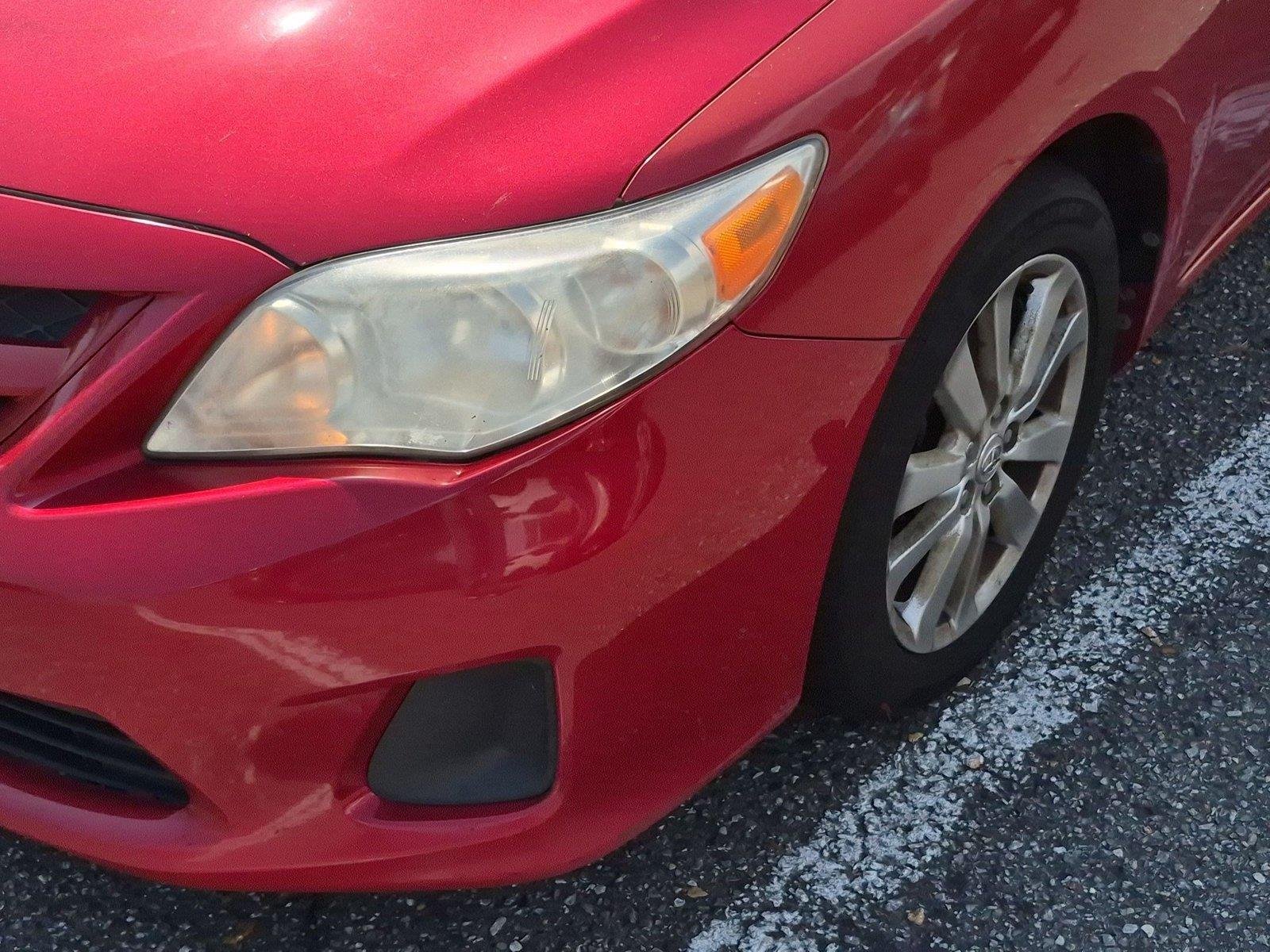 Used 2011 Barcelona Red Metallic Toyota LE image 9