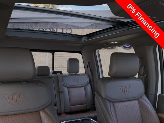 New 2026 Star White Metallic Tri-Coat Ford King Ranch image 22