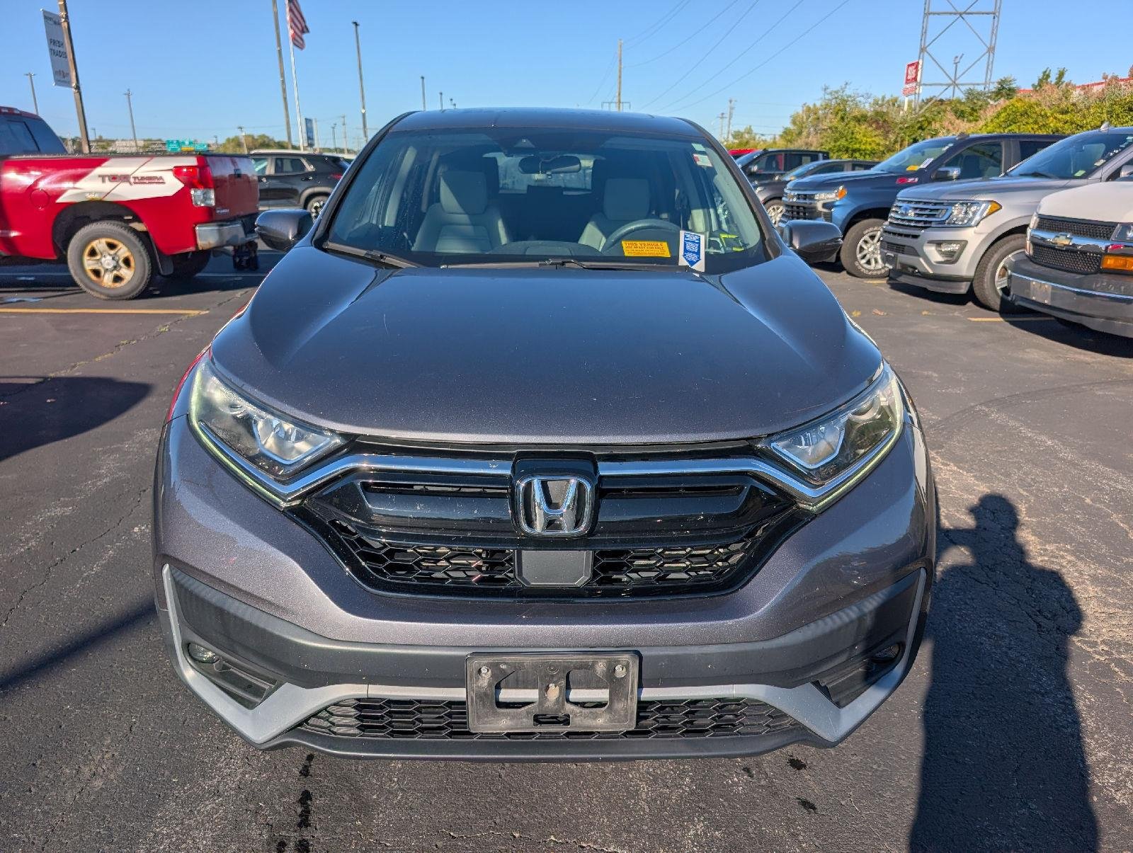 Used 2021 Modern Steel Metallic Honda EX image 2