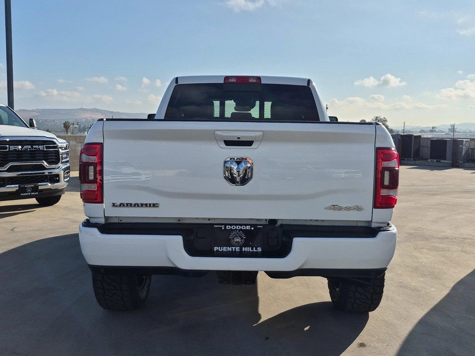 Used 2024 Bright White Clearcoat Ram Laramie image 5