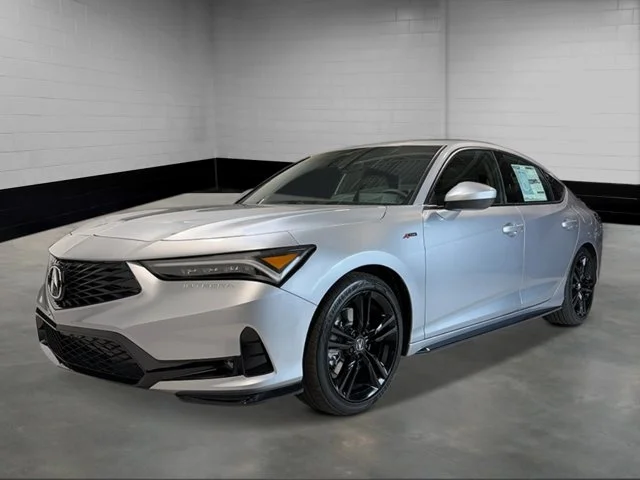 New 2026 Solar Silver Metallic Acura 4DR CVT A-SPEC image 1