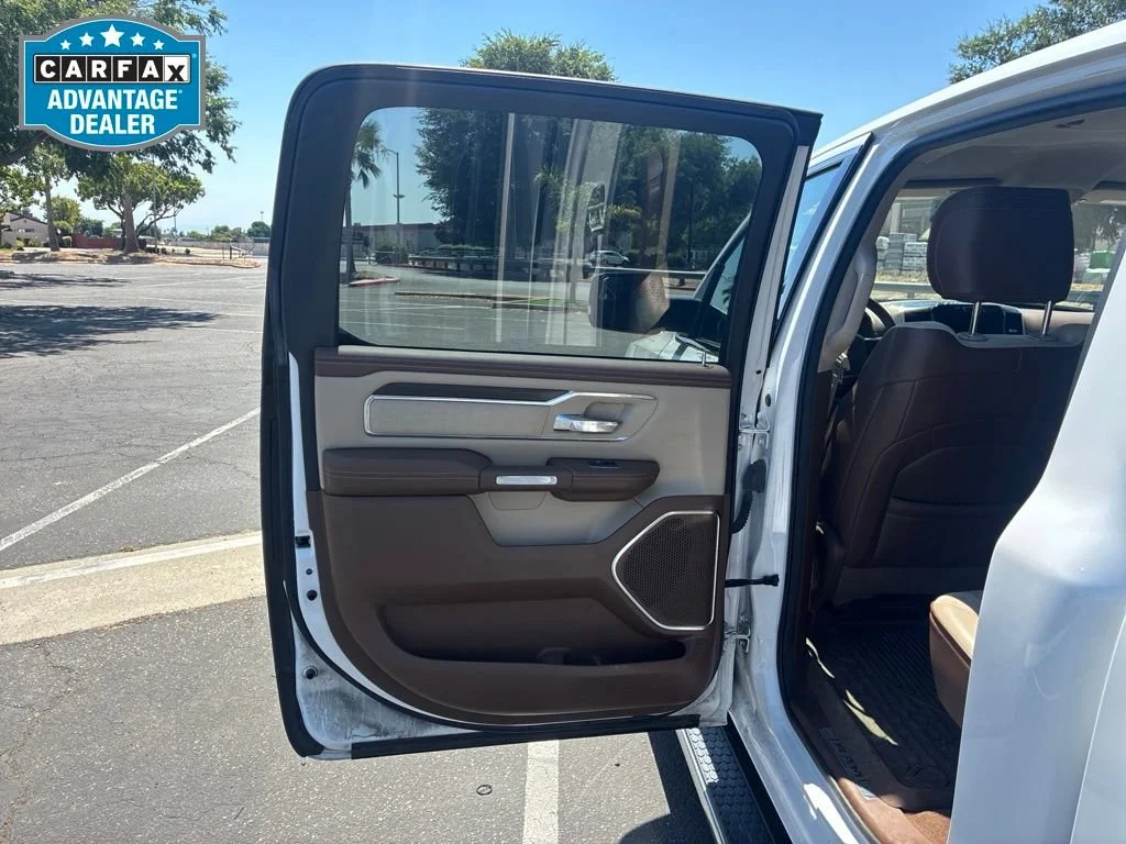 Used 2021 Ivory White Tri-c Ram Laramie image 16