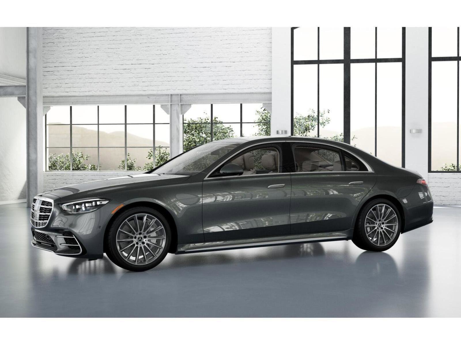 New 2026 Selenite Grey Metallic Mercedes-Benz S 580 image 16