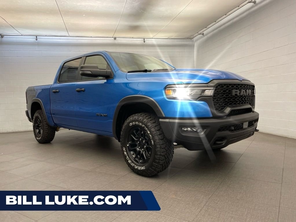 New 2026 Hydro Blue Pearl-Coat Exterior Paint RAM Rebel image 1