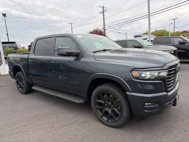 New 2026 Forged Blue Metallic Exterior Paint RAM Laramie image 1