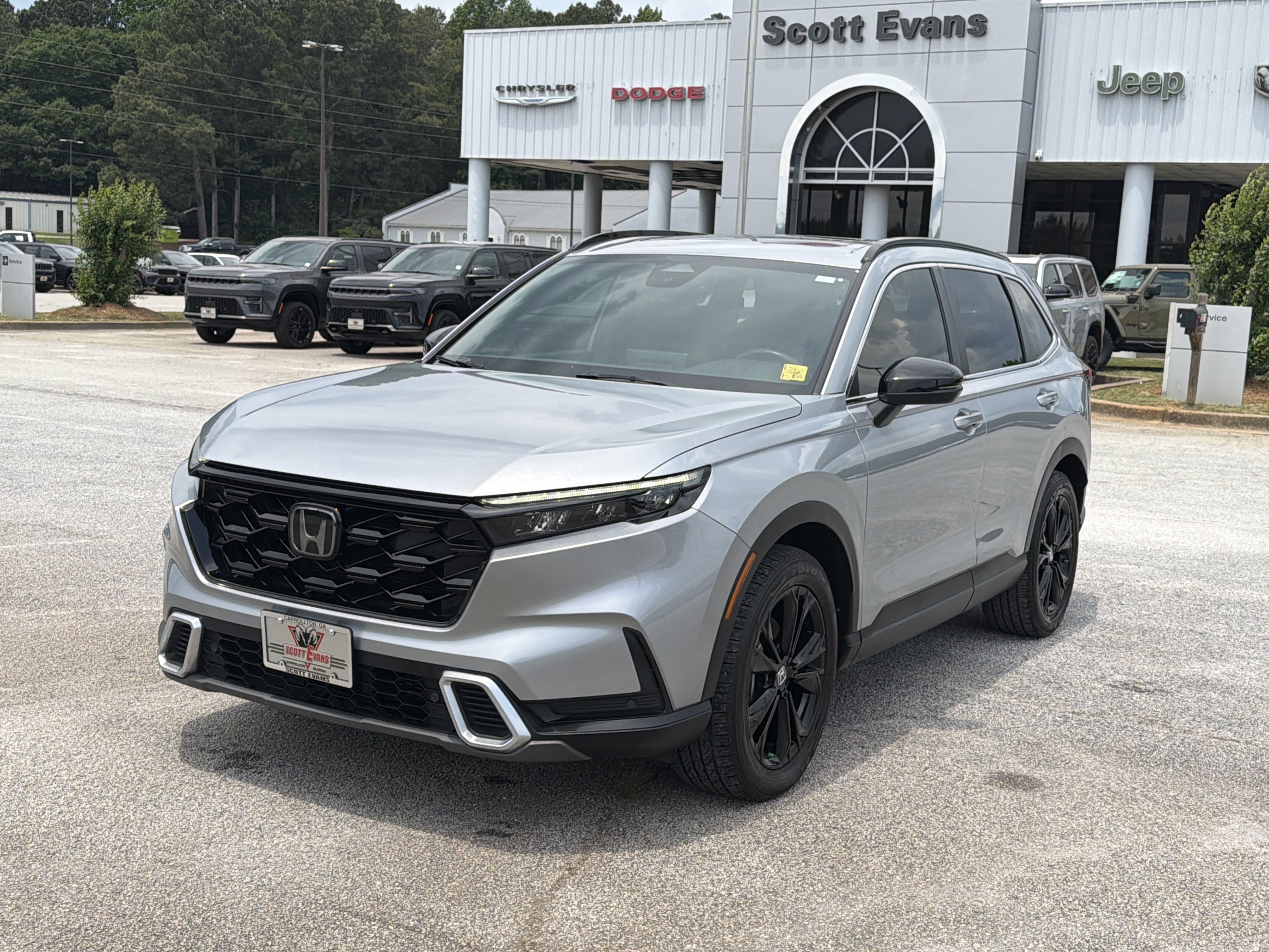 Used 2023 Lunar Silver Metallic Honda Sport Touring image 4