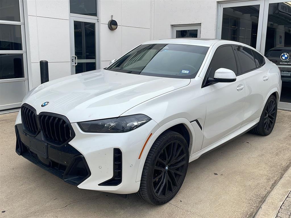 Certified Used 2024 Mineral White Metallic BMW xDrive40i image 1