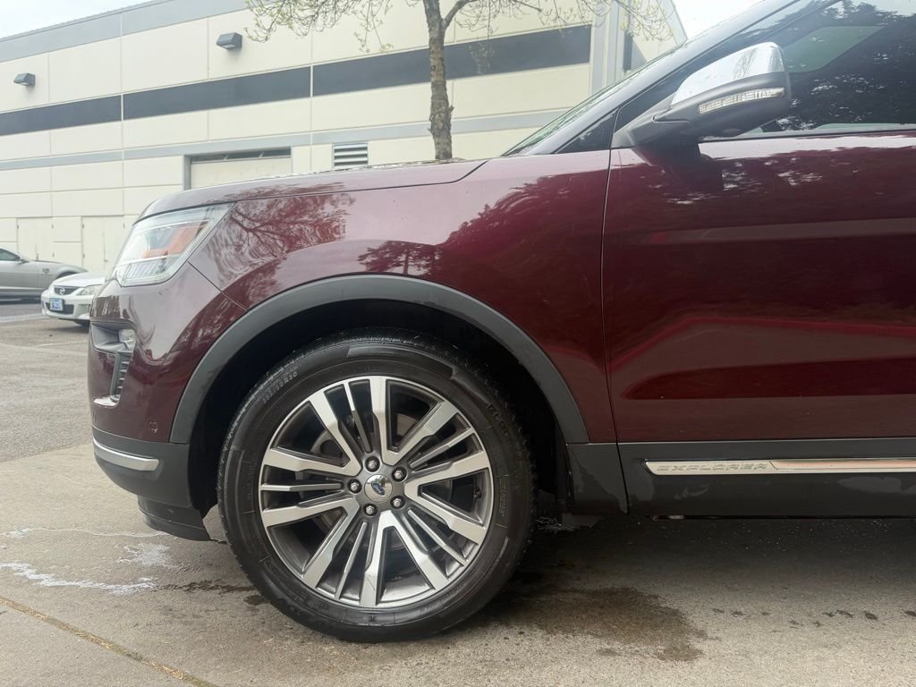 Used 2018 Burgundy Ford Platinum image 8