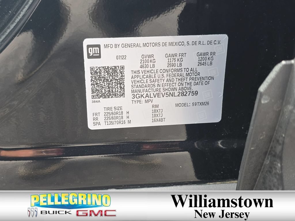 Certified Used 2022 Ebony Twilight Metallic GMC SLT image 35