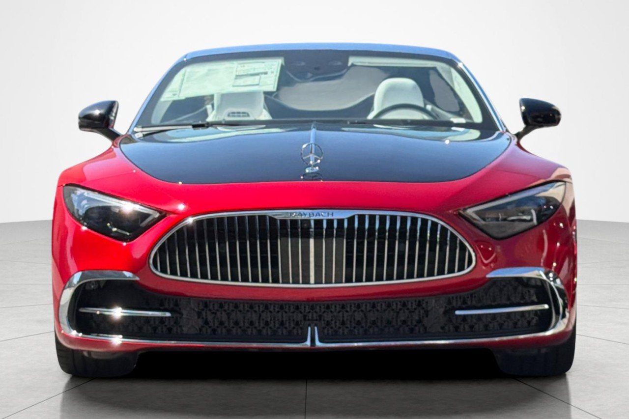 New 2026 MANUFAKTUR garnet red metallic (Red Ambiance) Mercedes-Benz Maybach SL 680 Monogram Series Roadster image 8
