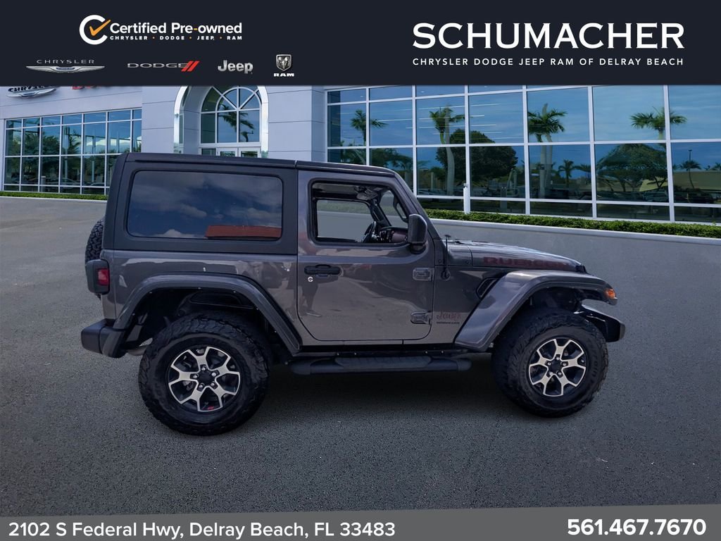 Used 2022 Gray Jeep Rubicon image 8