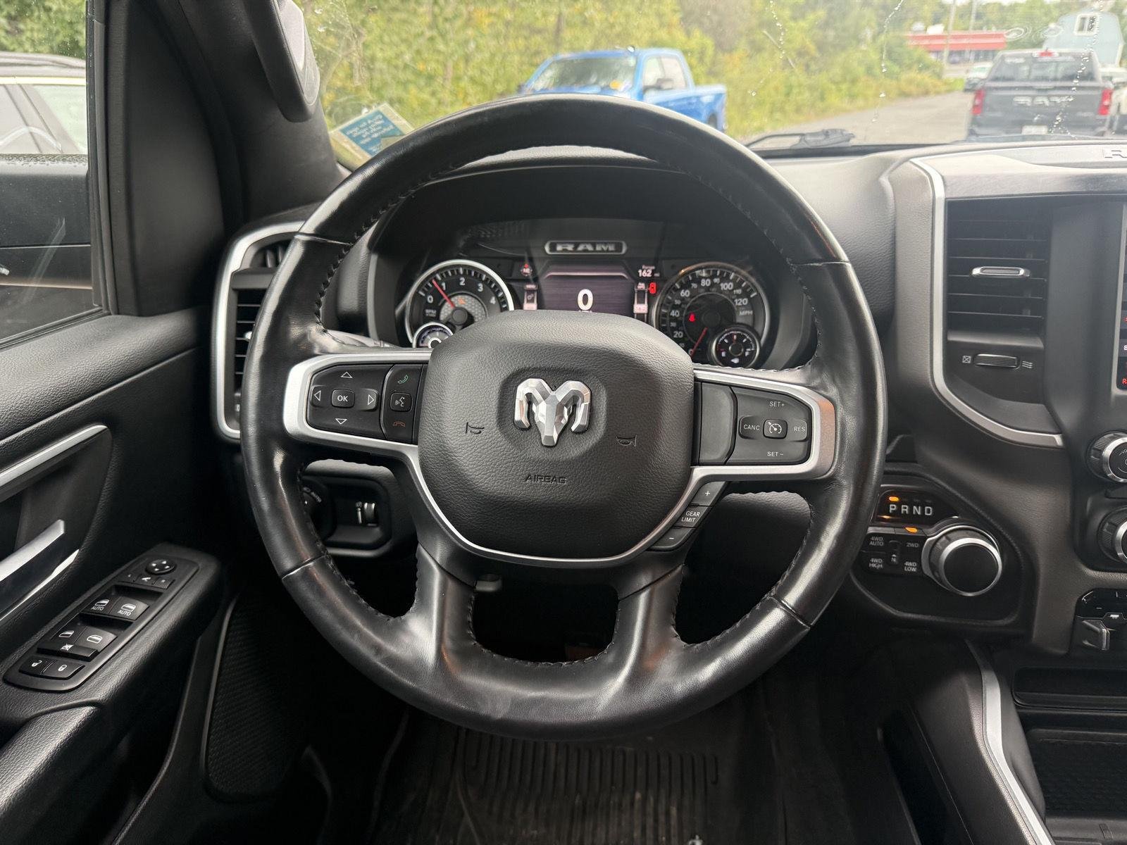 Used 2020 Granite Crystal Metallic Clearcoat Ram Big Horn image 13