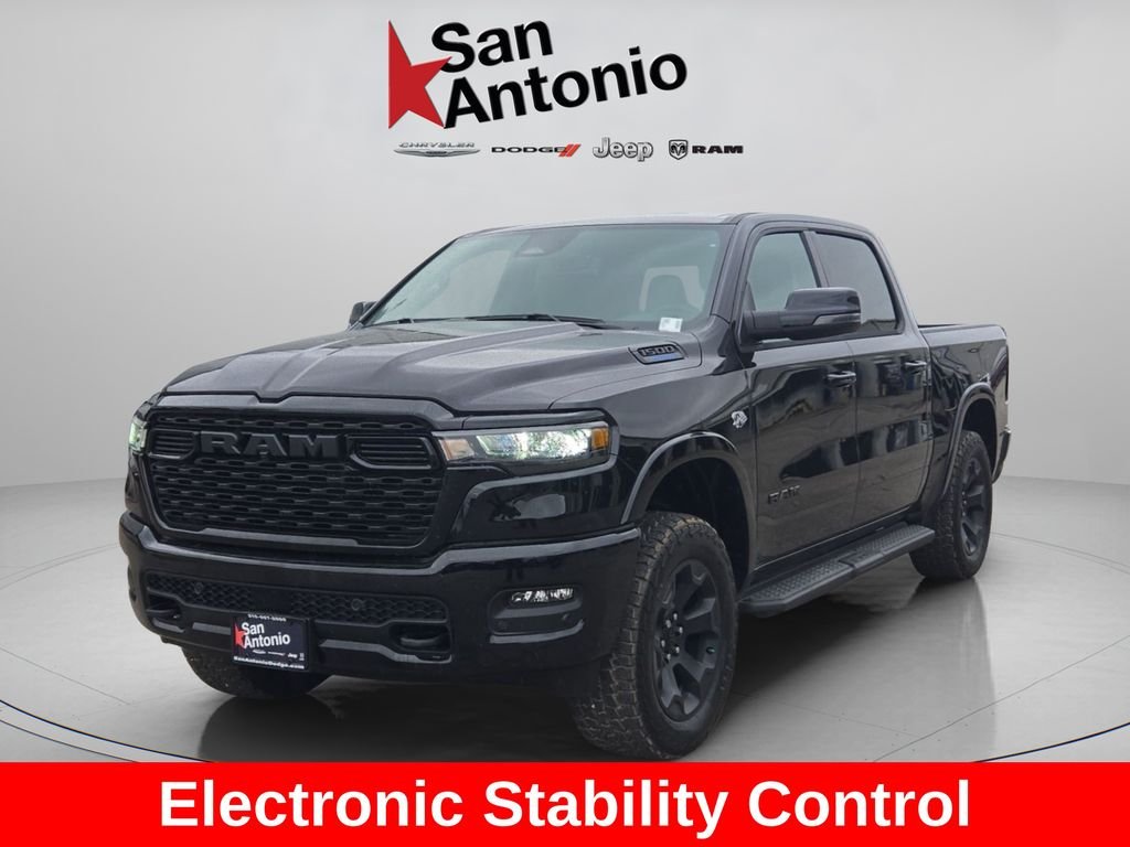 New 2026 Diamond Black Crystal Pearl-Coat Exterior Paint RAM Big Horn/Lone Star image 8