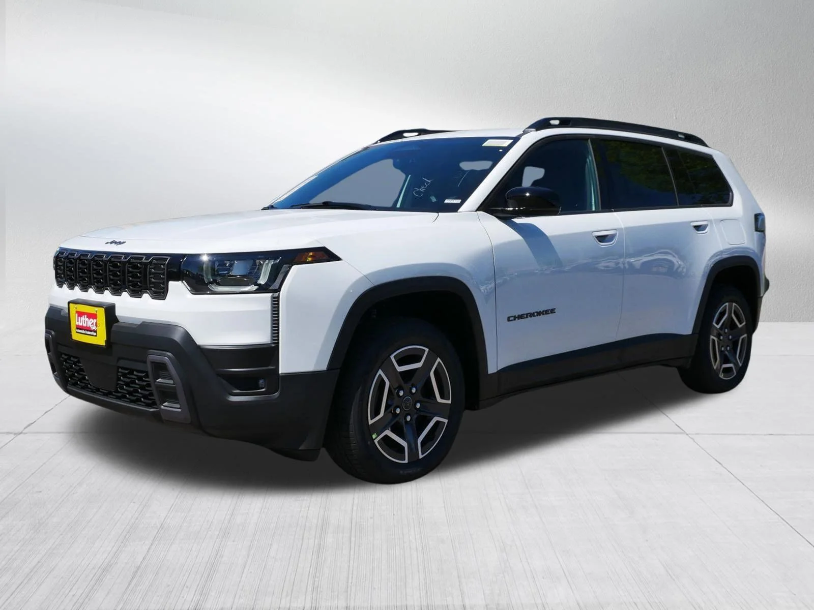 New 2026 Bright White Clear-Coat Exterior Paint Jeep Limited image 3