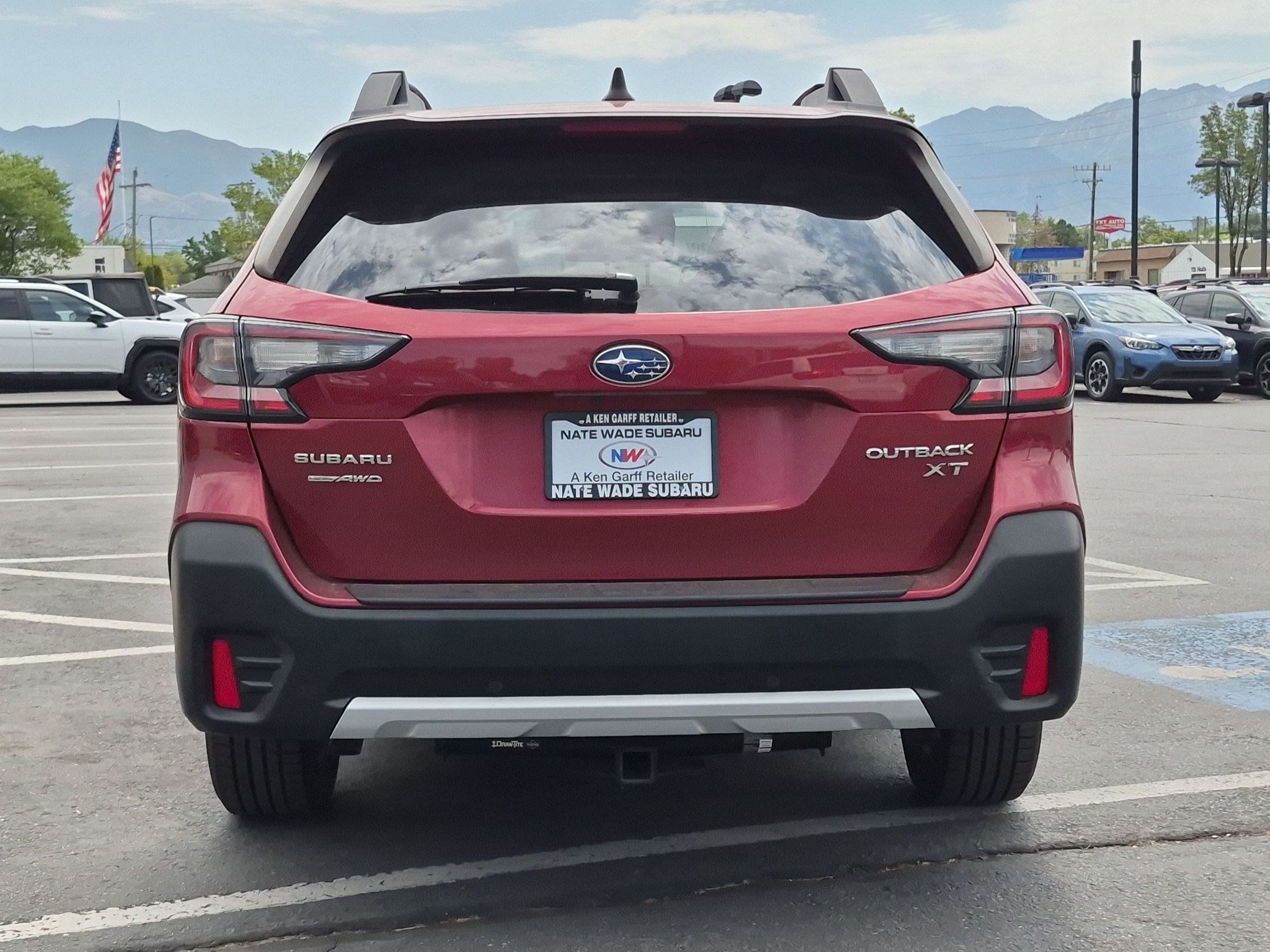 Used 2022 Crimson Red Pearl Subaru Limited XT image 4