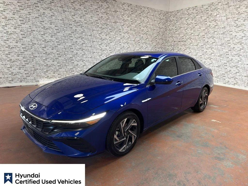 Certified Used 2025 Intense Blue Hyundai SEL Convenience image 3