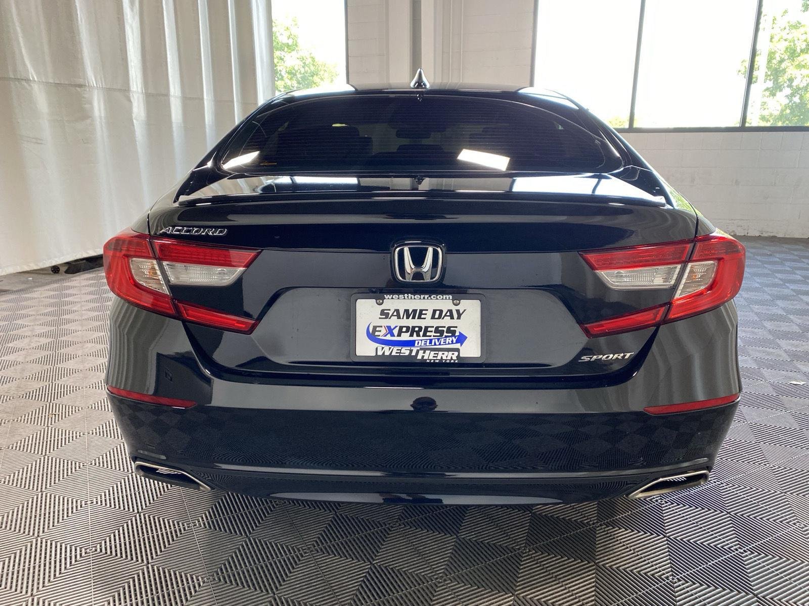 Used 2022 Crystal Black Pearl Honda Sport image 6