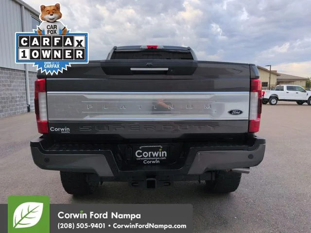 Used 2018 Gray Ford Platinum image 4